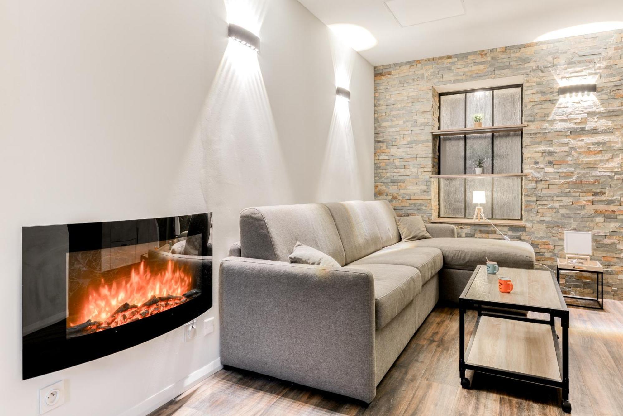 Cote Palais Avec Climatisation - Fibre & Netflix - Spacieux En Rez-De-Chaussee Carcassonne Luaran gambar